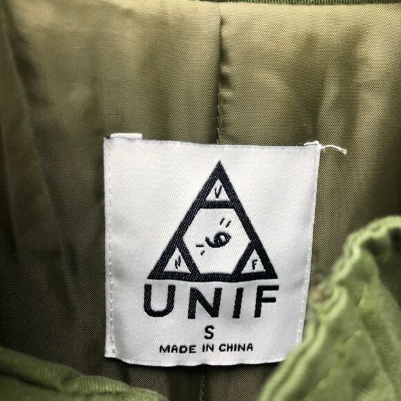New UNIF Olive Green Jacket - Size S - Picture 3 of 6